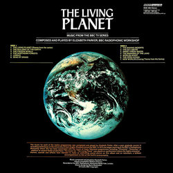 The Living Planet Soundtrack (Elizabeth Parker) - CD Back cover