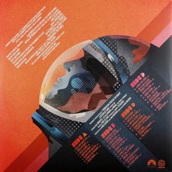 Robinson Crusoe on Mars Soundtrack ( Van Cleave) - CD Back cover