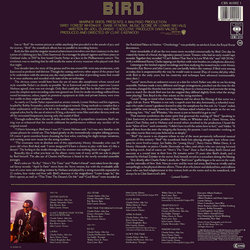 Bird サウンドトラック (Lennie Niehaus) - CD裏表紙