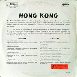 Hong Kong サウンドトラック (O.P.Nayyar , Asha Bhosle, Mohammed Rafi) - CD裏表紙