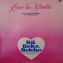 Love in Simla / Dil Deke Dekho サウンドトラック (Various Artists, Usha Khanna, Rajinder Krishan, Iqbal Qureshi, Majrooh Sultanpuri) - CDカバー