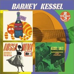 Breakfast at Tiffany's: Bossa Nova Jazz-Latin Soundtrack (Various Artists, Barney Kessel) - CD cover