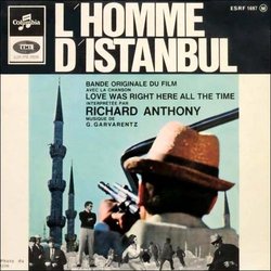 L'Homme d'Istanbul Soundtrack (Georges Garvarentz) - CD cover