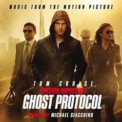 Mission: Impossible - Ghost Protocol サウンドトラック (Michael Giacchino) - CDカバー
