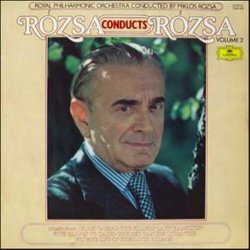 Rozsa Conducts Rozsa Colonna sonora (Mikls Rzsa) - Copertina del CD
