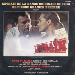 Le Train Ścieżka dźwiękowa (Mireille Mathieu, Philippe Sarde) - Tylna strona okladki plyty CD