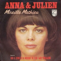 Le Train Trilha sonora (Mireille Mathieu, Philippe Sarde) - capa de CD