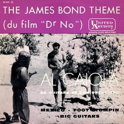 The James Bond Theme Soundtrack (John Barry, Al Caiolo, Monty Norman) - CD cover
