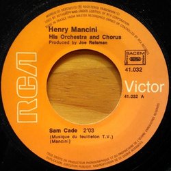Sam Cade Colonna sonora (Henry Mancini) - cd-inlay