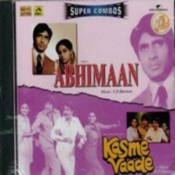 Abhimaan / Kasme Vaade Soundtrack (Various Artists, Gulshan Bawra, Rahul Dev Burman, Sachin Dev Burman, Majrooh Sultanpuri) - CD cover