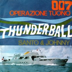 Thunderball Ścieżka dźwiękowa (Santo & Johnny, John Barry) - Okładka CD