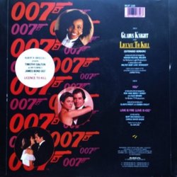 Licence to Kill Trilha sonora (Michael Kamen, Gladys Knight) - CD capa traseira