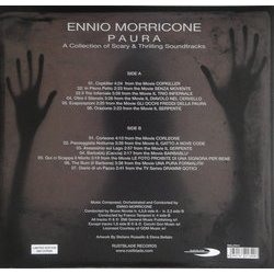 Paura サウンドトラック (Ennio Morricone) - CD裏表紙