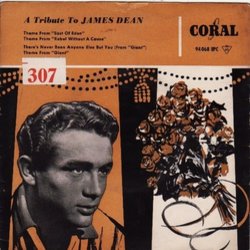A Tribute To James Dean サウンドトラック (Leonard Rosenman, Dimitri Tiomkin) - CDカバー