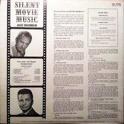 Silent Movie Music Trilha sonora (Jack Shaindlin) - CD capa traseira