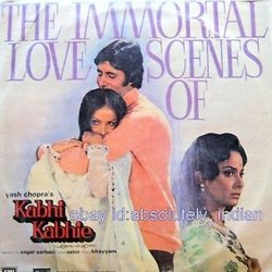 The  Immortal Love Scenes of Kabhi Kabhie Soundtrack (Various Artists,  Khayyam, Sahir Ludhianvi) - Cartula