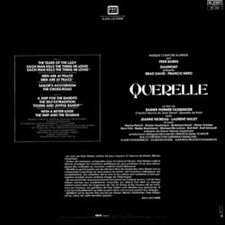 Querelle Trilha sonora (Peer Raben) - CD capa traseira