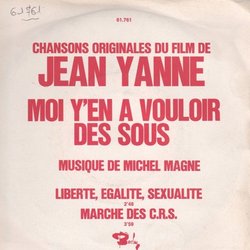 Moi y'en a vouloir des sous Colonna sonora (Michel Magne) - Copertina del CD