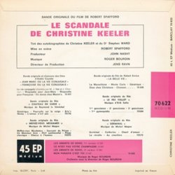 Le Scandale Christine Keeler 声带 (Roger Bourdin) - CD后盖