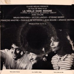 La Vieille dame indigne Soundtrack (Jean Ferrat) - CD Achterzijde