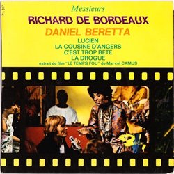 Le Temps Fou Ścieżka dźwiękowa (Daniel Baretta, Richard de Bordeaux) - Okładka CD