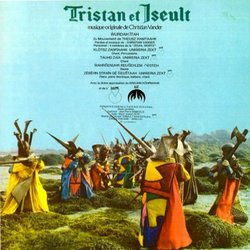 Tristan Et Yseult Ścieżka dźwiękowa (Christian Vander) - Tylna strona okladki plyty CD
