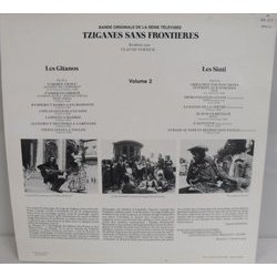 Tziganes Sans Frontieres, Volume 2 サウンドトラック (Les Gitantos, Les Sinti) - CD裏表紙