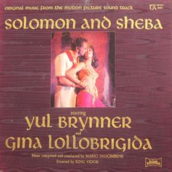 Solomon and Sheba サウンドトラック (Malcolm Arnold, Mario Nascimbene) - CDカバー