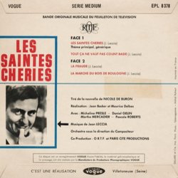 Les Saintes Chries Colonna sonora (Jean Leccia) - Copertina posteriore CD
