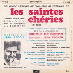 Les Saintes Chries Colonna sonora (Jean Leccia) - Copertina posteriore CD