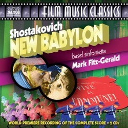 Shostakovich: New Babylon Ścieżka dźwiękowa (Dmitri Shostakovich) - Okładka CD