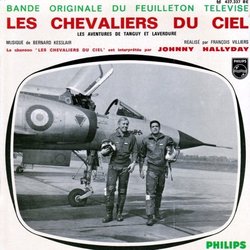 Les Chevaliers du Ciel サウンドトラック (Franois de Roubaix, Johnny Hallyday, Bernard Kesslair) - CDカバー