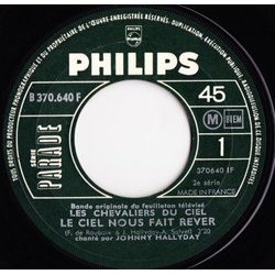 Les Chevaliers du Ciel Colonna sonora (Franois de Roubaix, Johnny Hallyday) - cd-inlay