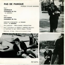 Pas de Panique Colonna sonora (Alain Barrire) - cd-inlay