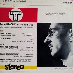 Stro Danse N 1 サウンドトラック (Various Artists, Pierre Brachet) - CD裏表紙