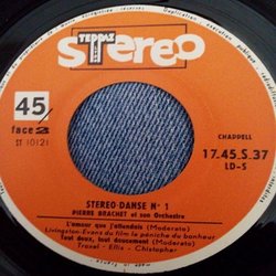 Stro Danse N 1 サウンドトラック (Various Artists, Pierre Brachet) - CDインレイ