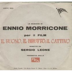 Il Buono, il Brutto, il Cattivo Ścieżka dźwiękowa (Ennio Morricone) - Tylna strona okladki plyty CD