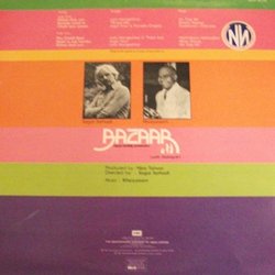 Bazaar Soundtrack (Various Artists,  Khayyam) - CD Trasero