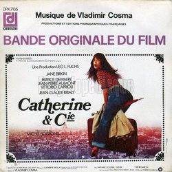 Catherine & Cie Ścieżka dźwiękowa (Vladimir Cosma) - Okładka CD