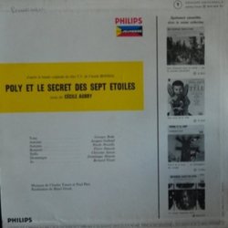 Poly Et Le Secret Des Sept Etoiles Soundtrack (Paul Piot, Charles Trenet) - CD Back cover