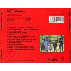 Emil I Lnneberga サウンドトラック (Georg Riedel) - CD裏表紙