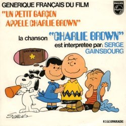 Un Petit Garon Appel Charlie Brown Soundtrack (Serge Gainsbourg, Rod McKuen) - CD cover