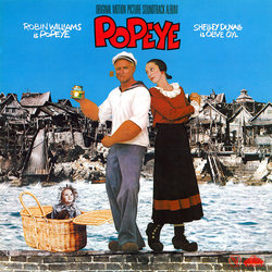 Popeye サウンドトラック (Various Artists) - CDカバー