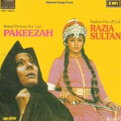 Pakeezah / Razia Sultan サウンドトラック (Khayyam , Various Artists, Ghulam Mohammed) - CDカバー