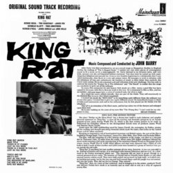 King Rat Colonna sonora (John Barry) - Copertina posteriore CD