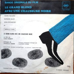 Le Grand blond avec une chaussure noire Bande Originale (Vladimir Cosma) - CD Arrire