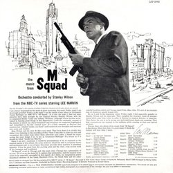 M Squad Ścieżka dźwiękowa (Sonny Burke, Benny Carter, John Williams, Stanley Wilson) - Tylna strona okladki plyty CD