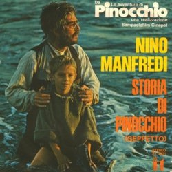 Storia Di Pinocchio, Geppetto / Andrea Pinocchio Ścieżka dźwiękowa (Andrea Balestri, Guido De Angelis, Maurizio De Angelis, Nino Manfredi) - Tylna strona okladki plyty CD