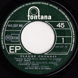Claude Channes chante Mao-Mao Ścieżka dźwiękowa (Various Artists, Claude Channes) - wkład CD