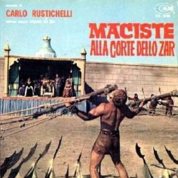 Maciste alla Corte dello Zar Ścieżka dźwiękowa (Carlo Rustichelli) - Okładka CD